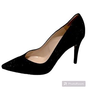 NWOT Peter Kaiser Germany Black Shimmer Atena Stiletto Size 4.5